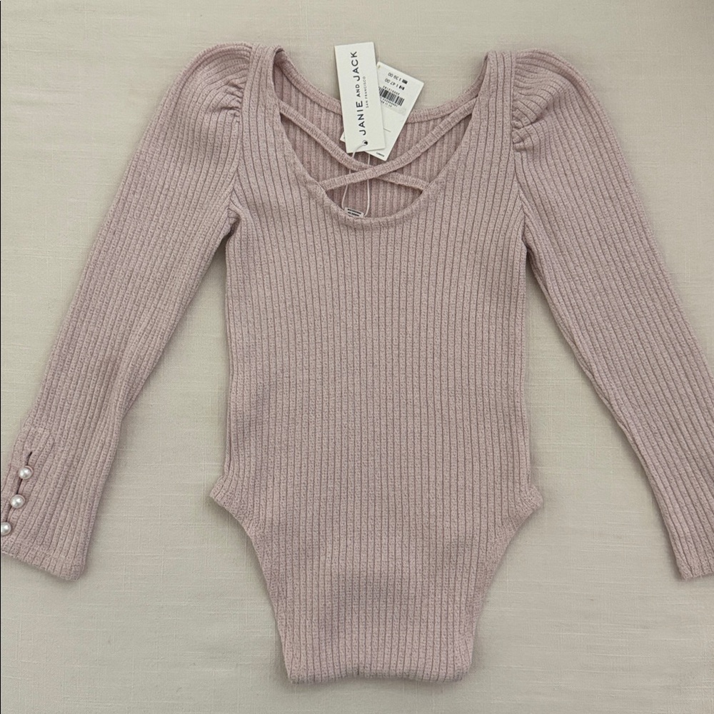Janie and Jack Ribbed Bodysuit